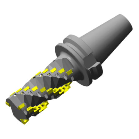 Monoblod helisel freze